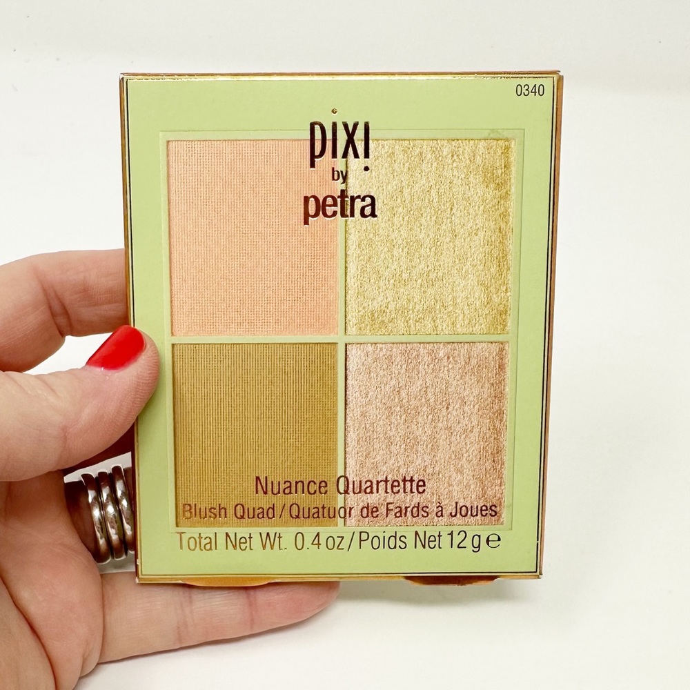PIXI NUANCE QUARTETTE COLOR‎ PALETTE HONEY NECTAR BLUSH NEW IN BOX